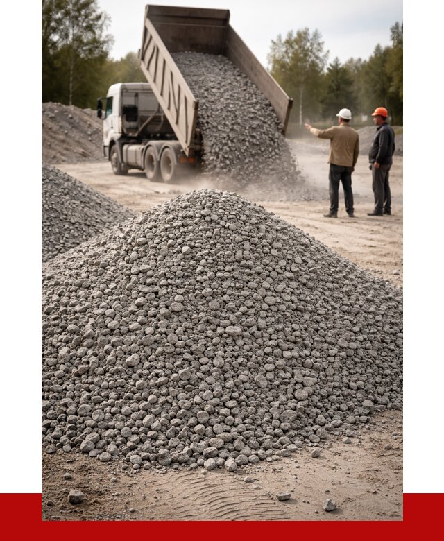 Гранитный щебень фракция 0-5 в Кохме от 3013 руб ПРОНЕРУДКхм