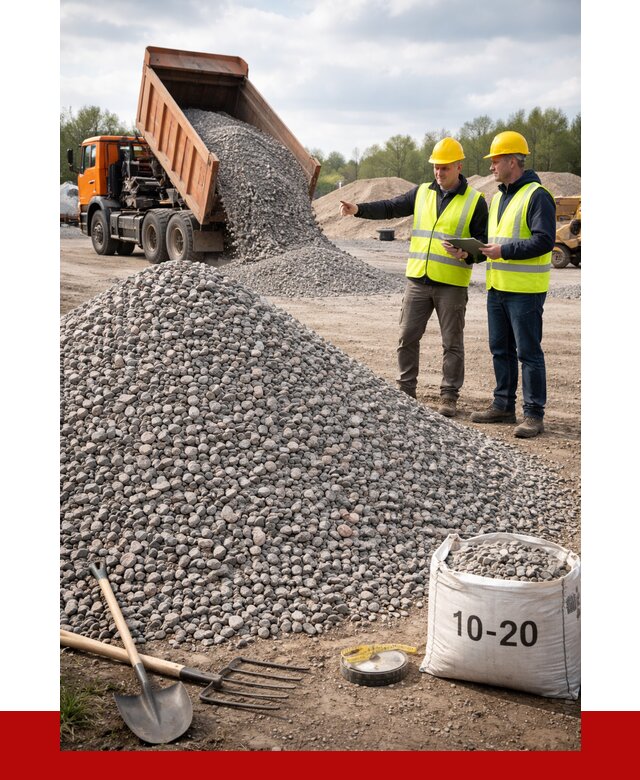 Гранитный щебень фракция 10-20 в Кохме от 4363 руб.|ПРОНЕРУДКхм