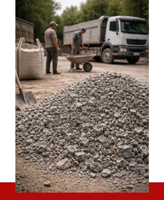 Гранитный щебень фракция 20-40 в Кохме от 3324 руб. ПРОНЕРУДКхм