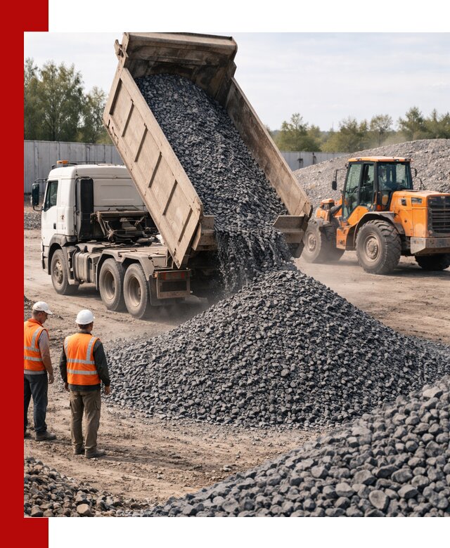 Доставка и продажа щебня габбро-диабаза в Кохме