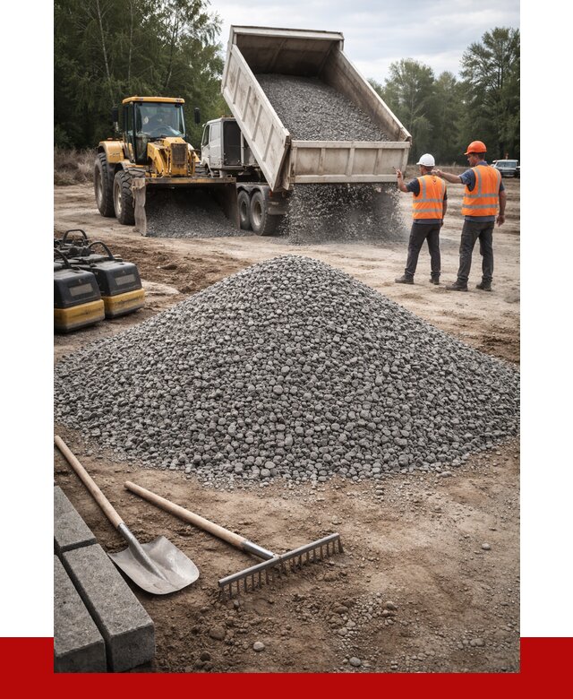 Гравийный щебень купить в Кохме от 2285 р. ПРОНЕРУДКхм