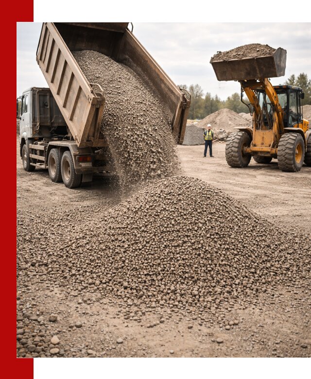 Гравийный щебень фракция 3–10 с доставкой в Кохме