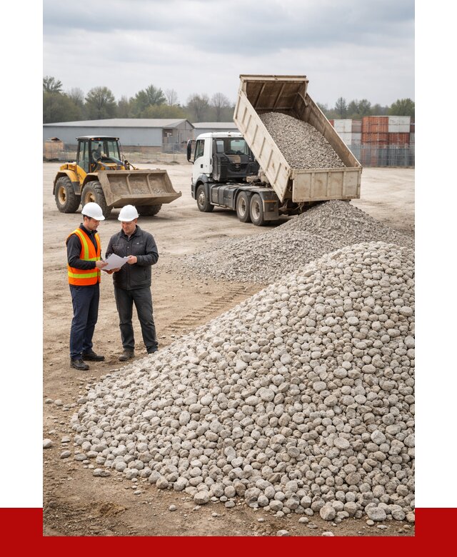 Известняковый щебень в Кохме от 1454 р. доставка | ПРОНЕРУДКхм