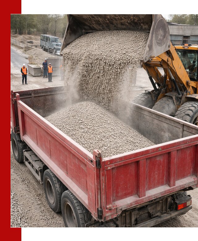 Купить известняковый щебень фракции 0-5 с доставкой в Кохме