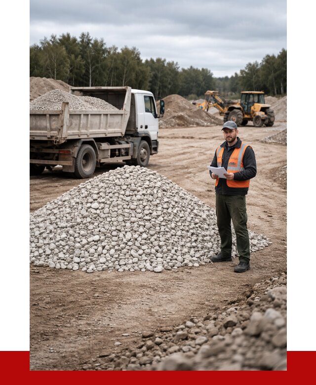 Доломитовый щебень в Кохме купить от 2285 р., ПРОНЕРУДКхм