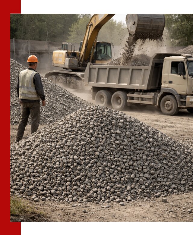 Шлаковый щебень фракция 5-20 с доставкой в Кохме