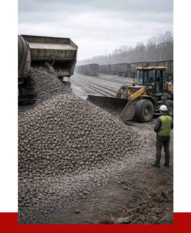 Купить железнодорожный щебень в Кохме от 2909 р. | ПРОНЕРУДКхм