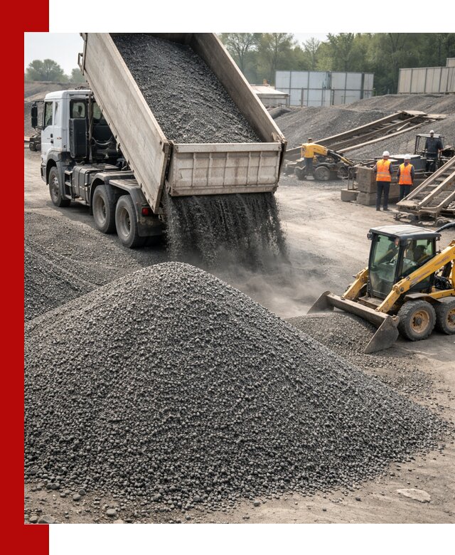Вторичный щебень фракция 0–5 с доставкой в Кохме