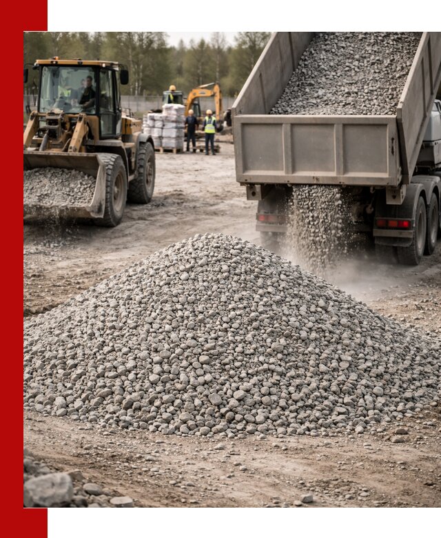 Вторичный щебень фракции 5-20 в Кохме — доставка и продажа крупнотоннажно