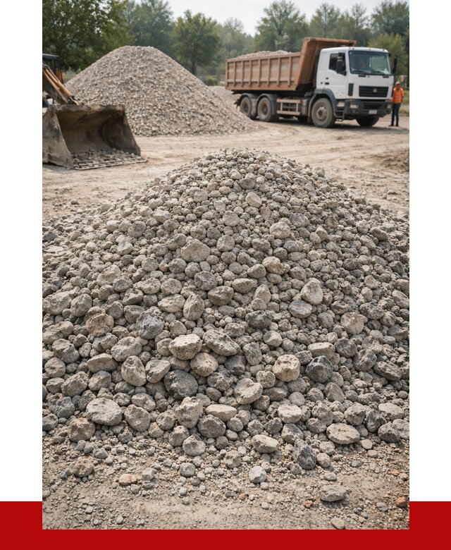 Вторичный щебень фракция 20-40 в Кохме от 2285 р ПРОНЕРУДКхм