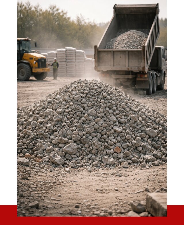 Вторичный щебень фракция 70-150 в Кохме от 1454 р. | ПРОНЕРУДКхм