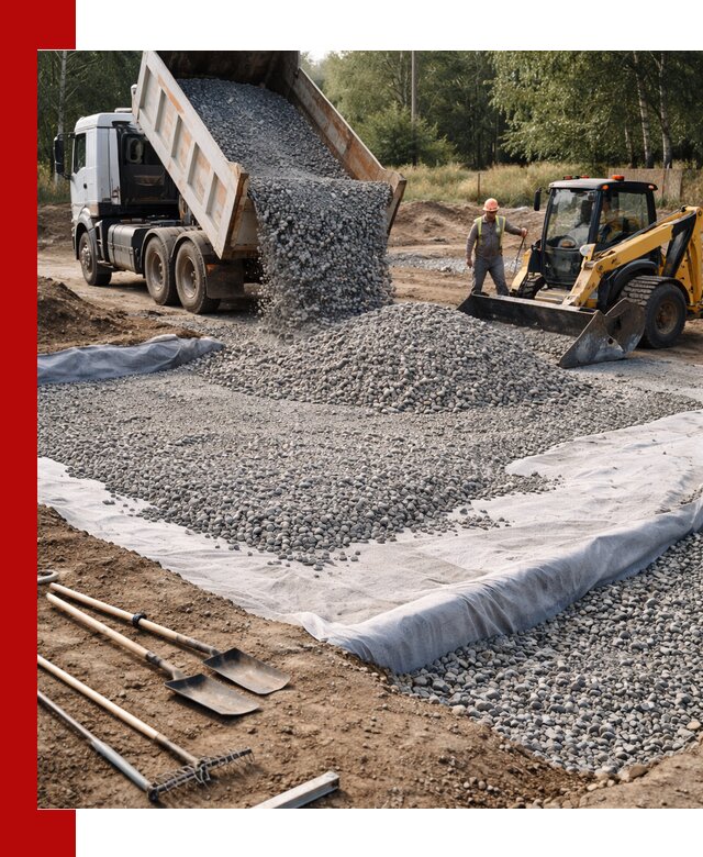 Щебень для фундамента с доставкой в Кохме