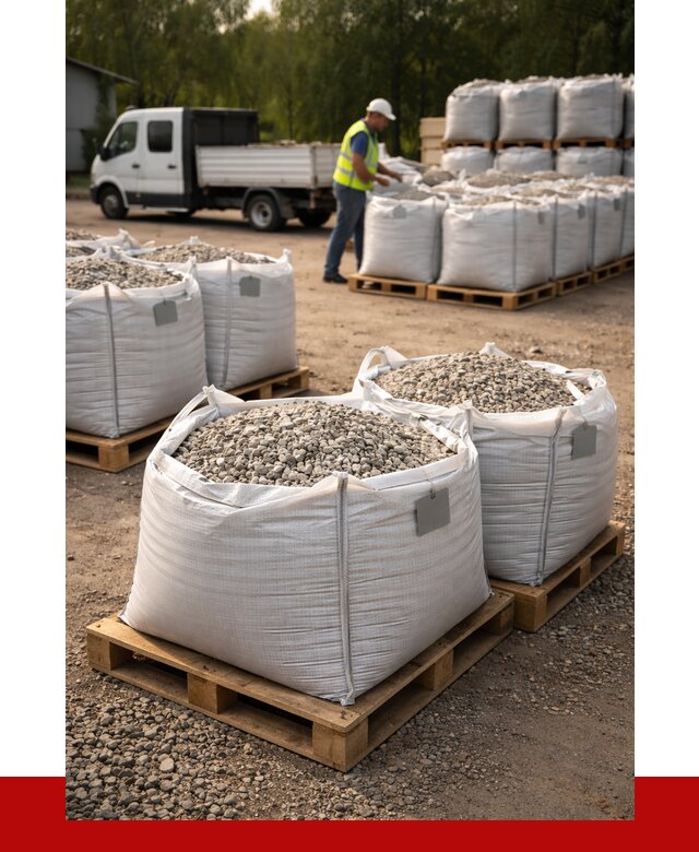 Щебень в мешках с доставкой в Кохме от 4363 р. | ПРОНЕРУДКхм