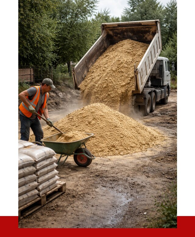 Купить песок с доставкой в Кохме от 1870 р. | ПРОНЕРУДКхм