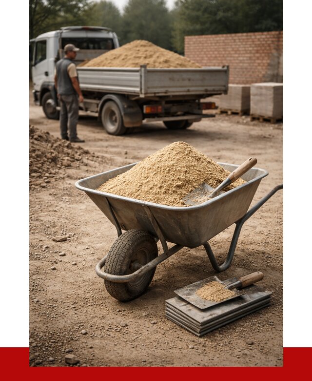 Песок для кладки в Кохме с доставкой от 2285 р. | ПРОНЕРУДКхм