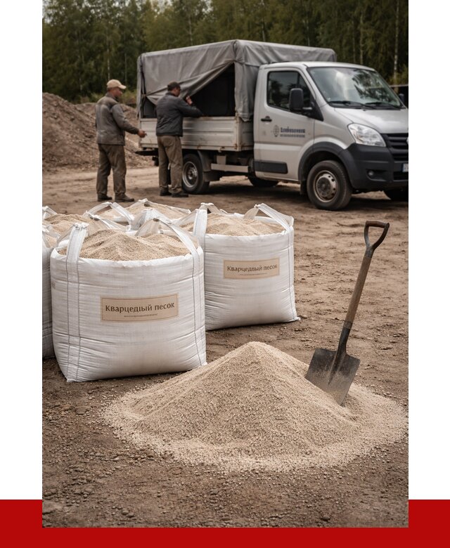 Кварцевый песок для пескоструя в Кохме от 4675 р. | ПРОНЕРУДКхм