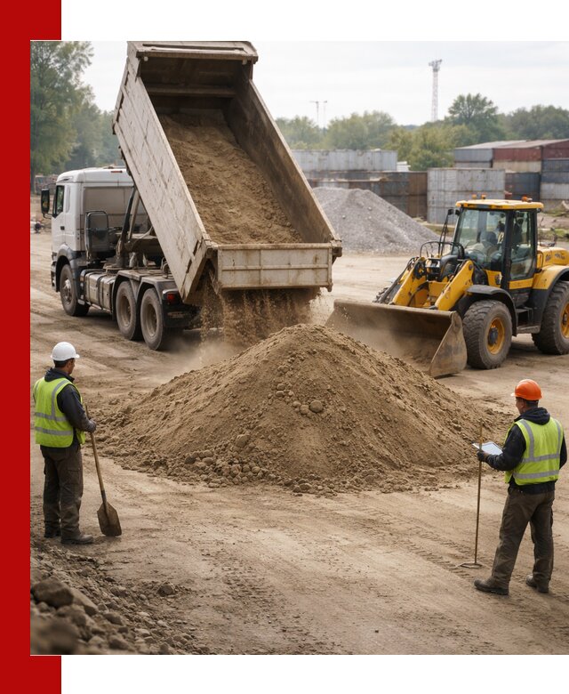 Доставка и продажа пескогрунта оптом и в розницу в Кохме