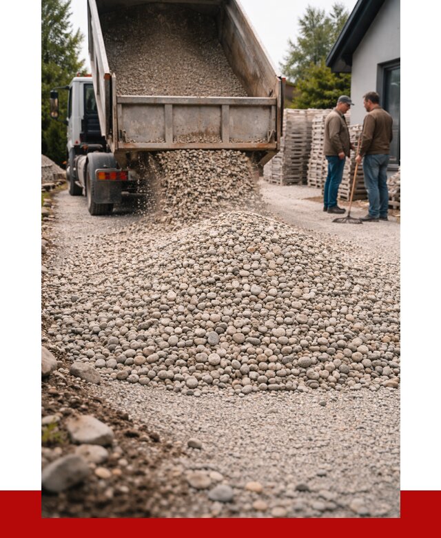 Галька речная в Кохме от 2805 р. с доставкой, ПРОНЕРУДКхм