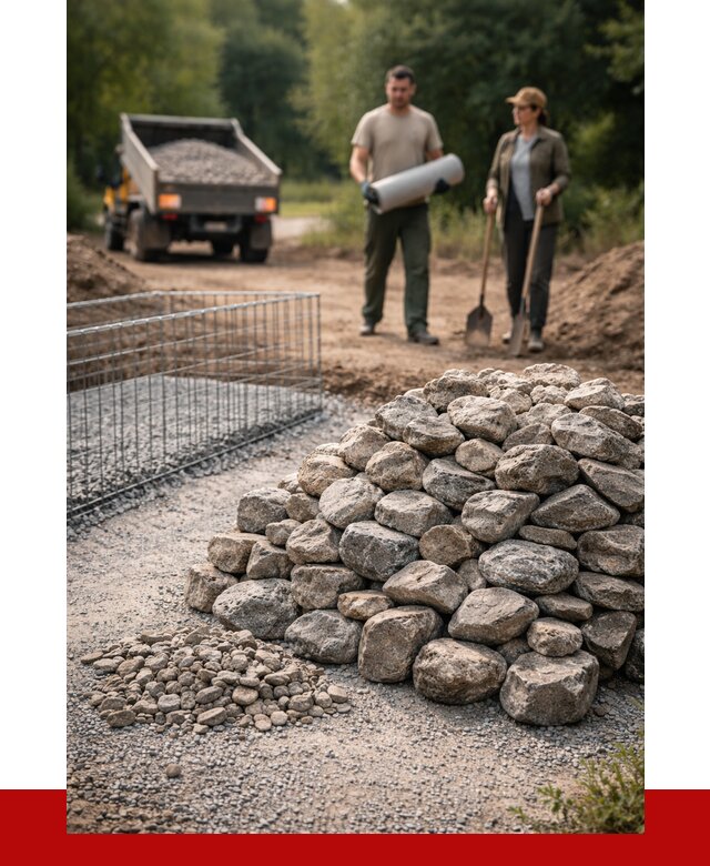 Камень для габионов фракция 100-200 в Кохме от 4986 р. | ПРОНЕРУДКхм