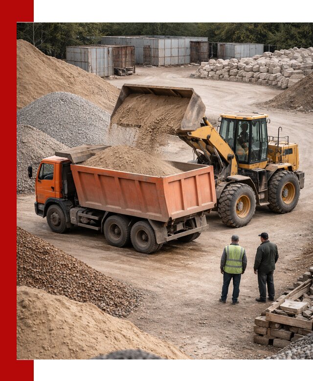 Доставка сыпучих смесей и смесей для стройки в Кохме