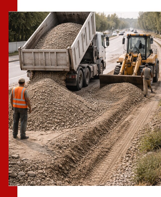 Опгс для устройства дорог и подсыпки в Кохме