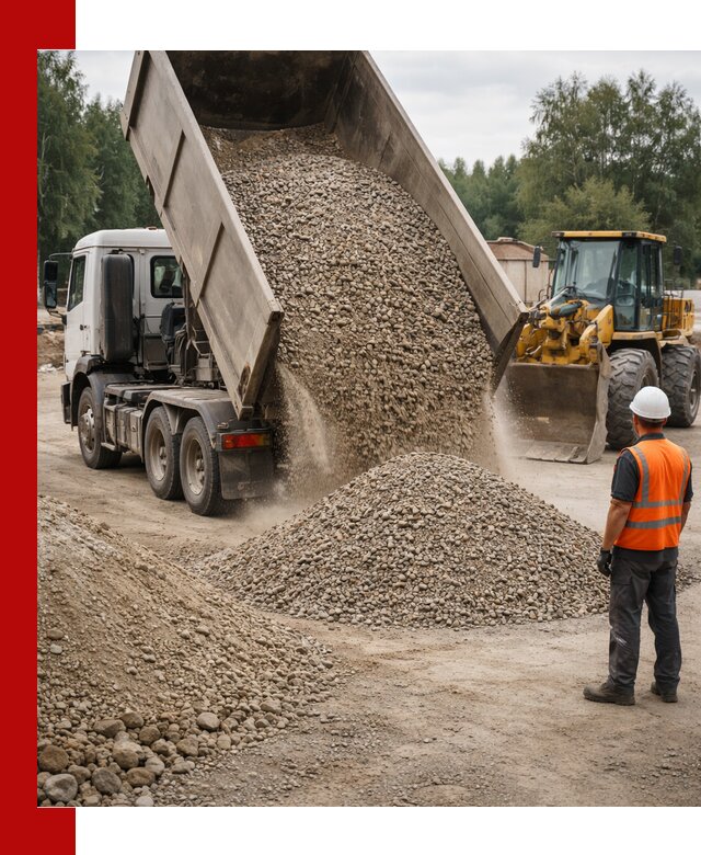 Доставка щпс в Кохме — щебеночно-песчаная смесь под заборы и дорожки