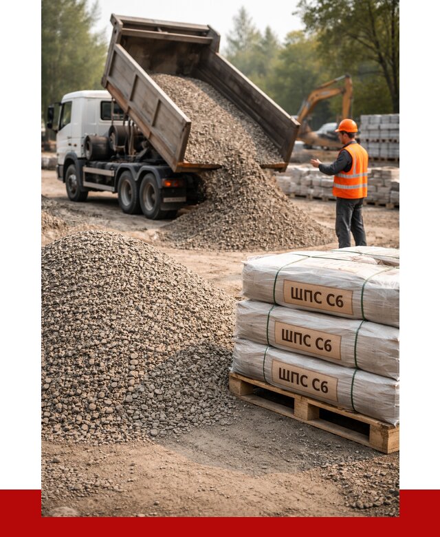 ЩПС С6 в Кохме с доставкой от 2285 р. за куб | ПРОНЕРУДКхм