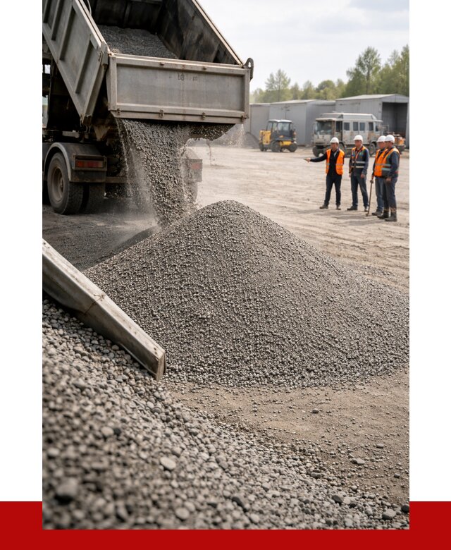 Гравийный отсев 0-5 в Кохме от 1247 р. с доставкой | ПРОНЕРУДКхм