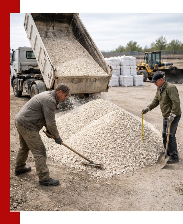 Мраморная крошка с доставкой и разгрузкой в Кохме
