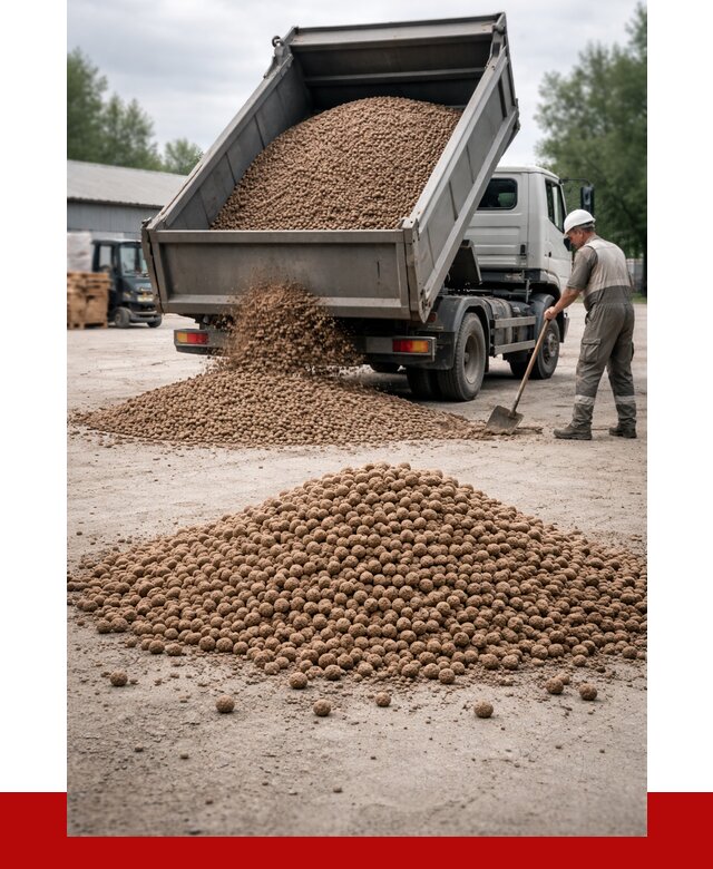 Керамзит с доставкой в Кохме от 4363 р. за м3 | ПРОНЕРУДКхм