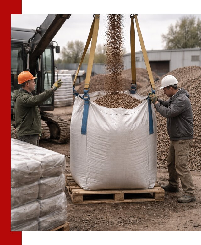 Керамзит в биг-бегах с доставкой в Кохме