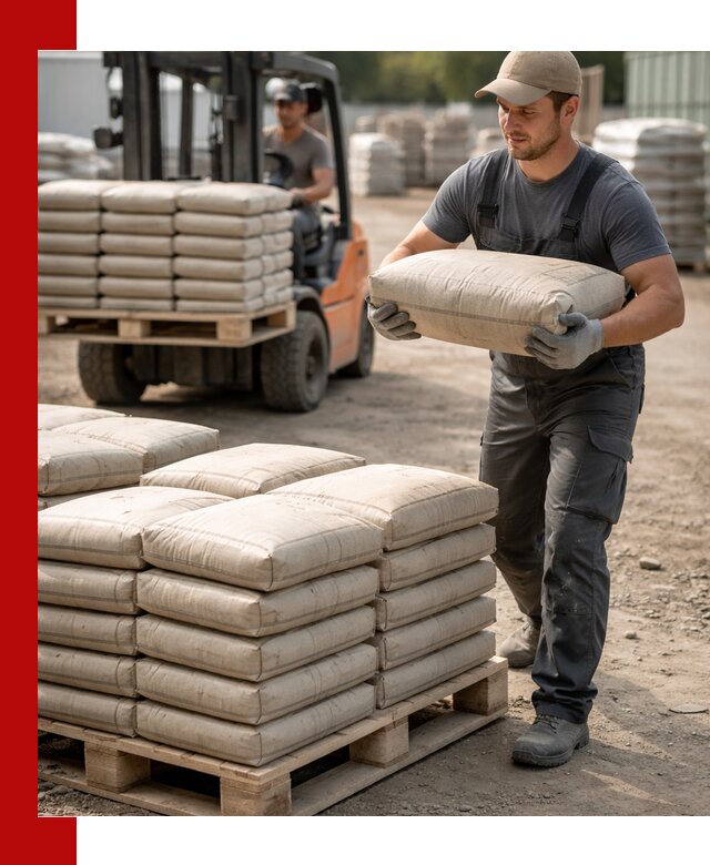 Доставка цемента в мешках оптом и в розницу в Кохме