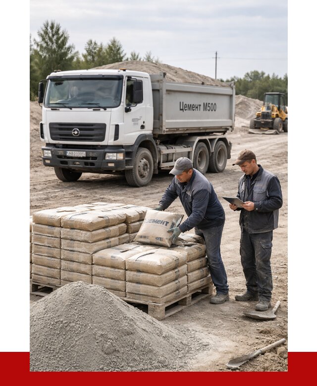 Купить цемент м500 с доставкой в Кохме от 5402 р. | ПРОНЕРУДКхм