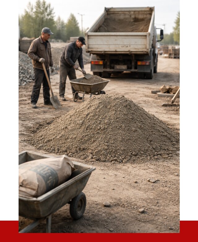 Цементно-песчаная смесь М150 в Кохме от 4882 р. | ПРОНЕРУДКхм