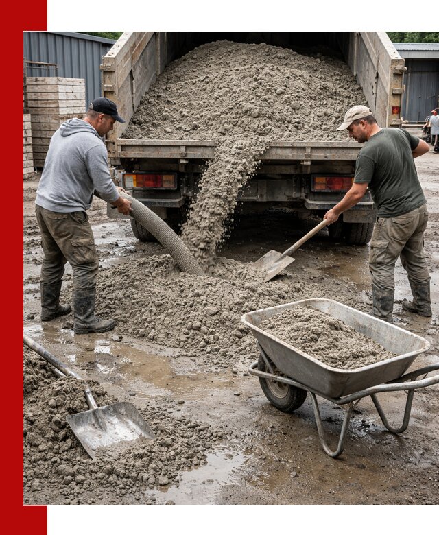 Цементно-песчаная смесь М150 доставка в Кохме