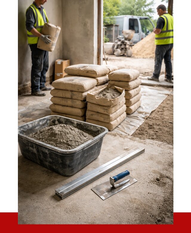 Купить сухую смесь для стяжки в Кохме от 4675 р. | ПРОНЕРУДКхм