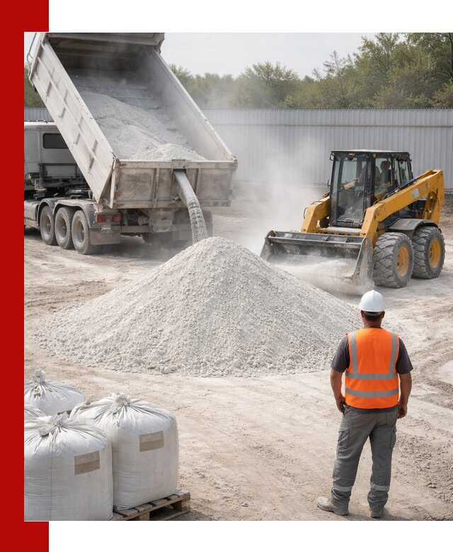 Доставка и продажа известняковой муки в Кохме