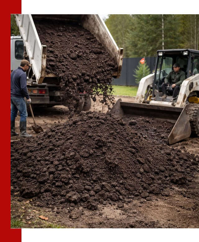 Плодородный грунт с доставкой в Кохме для садов и огородов