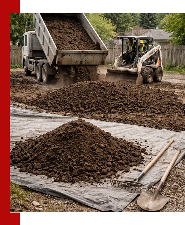 Грунт для отсыпки участка с доставкой в Кохме