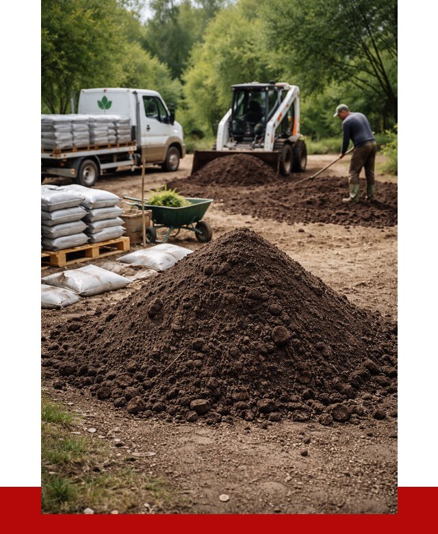 Грунт для озеленения с доставкой в Кохме от 1870 р. | ПРОНЕРУДКхм