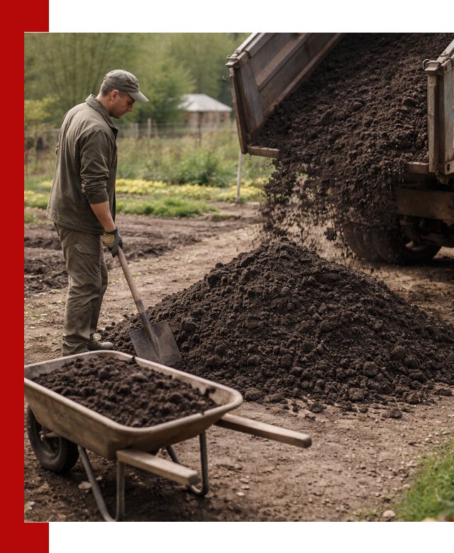 Доставка качественной земли для огорода в Кохме