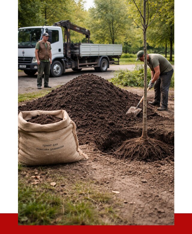 Грунт для посадки деревьев в Кохме от 1247 р. | ПРОНЕРУДКхм