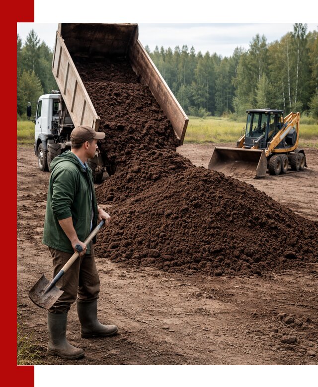 Купить верховой торф с доставкой в Кохме для садоводства и растений