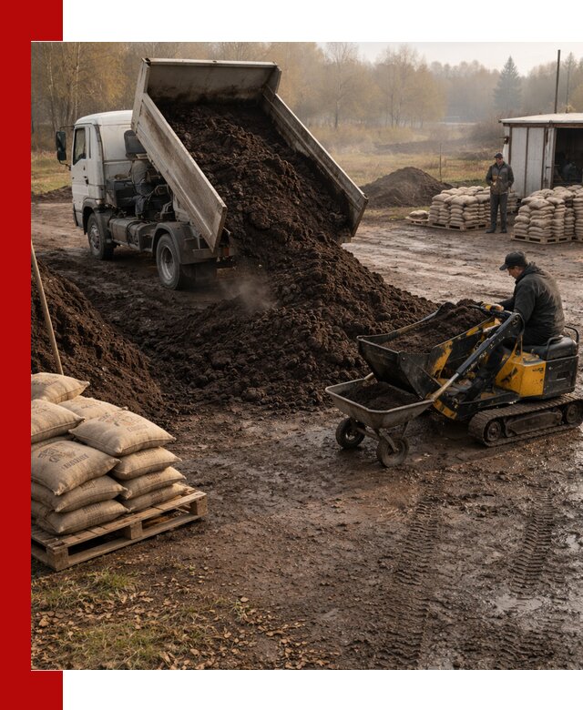 Кислый торф в доставке по выгодным ценам в Кохме