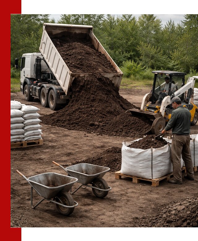 Доставка и продажа торфогрунта в Кохме оптом и в розницу