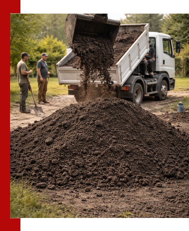 Доставка и продажа чернозема в Кохме оптом и в розницу