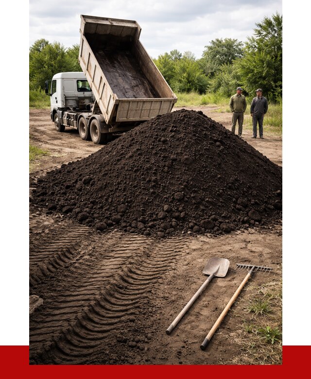 Купить чернозем навалом в Кохме от 1247 р. за куб | ПРОНЕРУДКхм