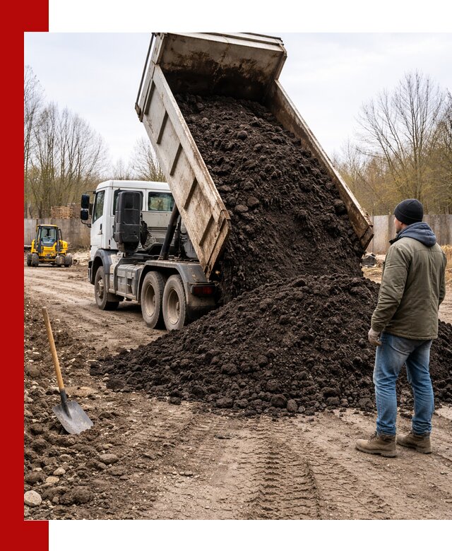 Доставка чернозема навалом в Кохме быстро и выгодно