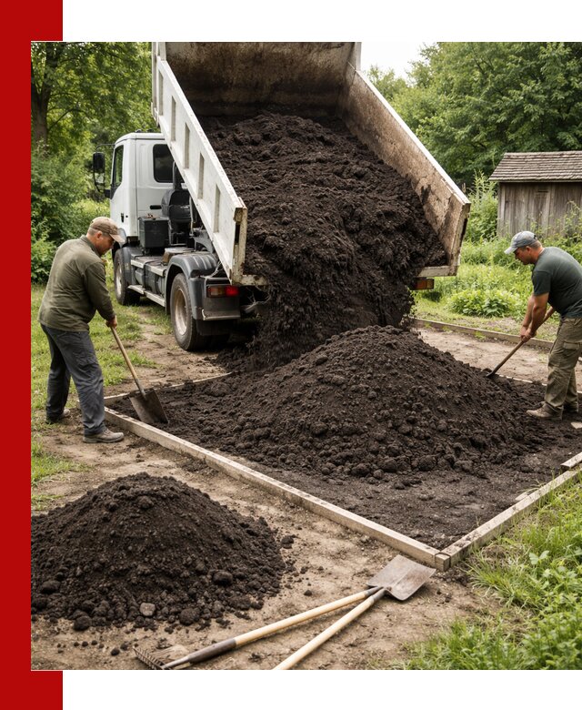 Купить чистый чернозем для огорода с доставкой в Кохме