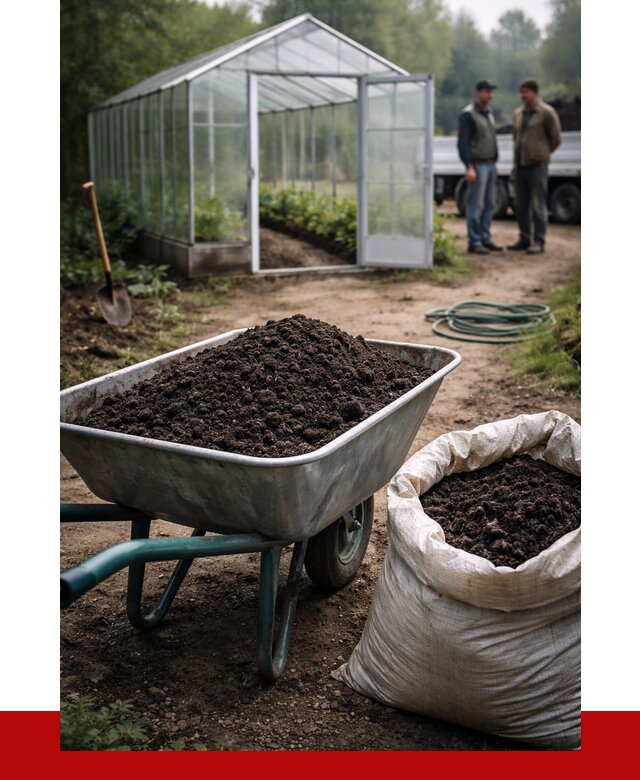 Чернозем для теплицы в Кохме с доставкой от 1558 р. | ПРОНЕРУДКхм